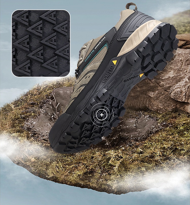 Giày leo núi cổ thấp nam Humtto 140503A-9