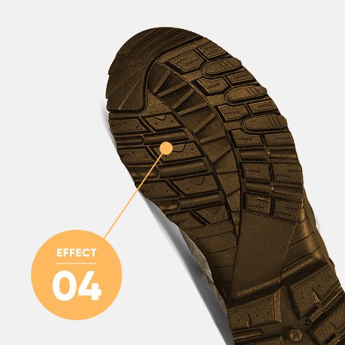 Giày thám hiểm rừng núi chống sốc Humtto Hàn Quốc cổ cao Elk Mead MT Male – Brown 8