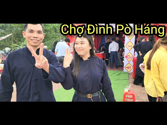 Chợ phiên Pò Háng giáp biên giới Trung Quốc