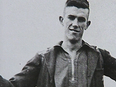 Edmund Hillary as a teenager