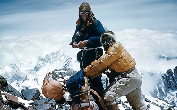 Edmund Hillary's journey to conquer Mount Everest