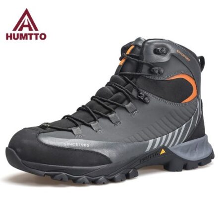 Giày leo núi chống thấm nước nam cao cổ Humtto 240662A-1