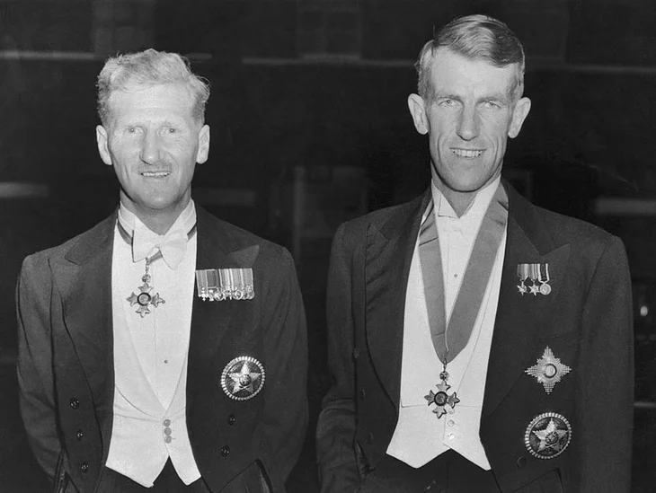 Sir Edmund Hillary was knighted