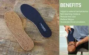 Coconut fiber is used to make climbing shoes