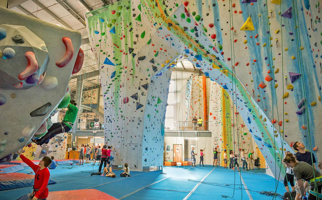 Indoor climbing