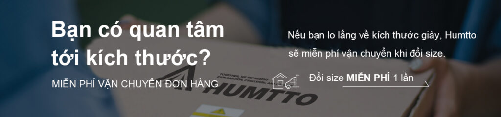 Chính sách bảo hành của hãng giày leo núi Humtto.