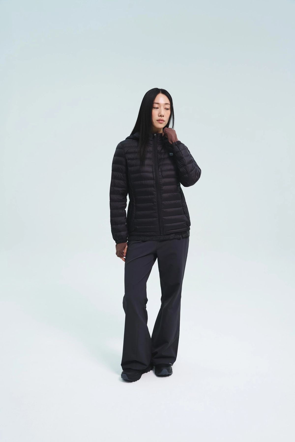 Giày leo núi cổ lửng Humtto Sienna Mid MTX nữ đi tuyết mùa đông-27