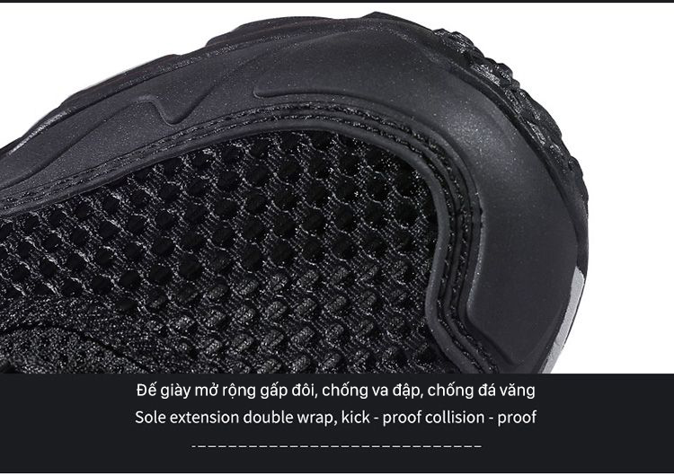 Giày đi rừng Humtto 110571AB cổ thấp mặt lưới thoáng khí mau khô unisex-18