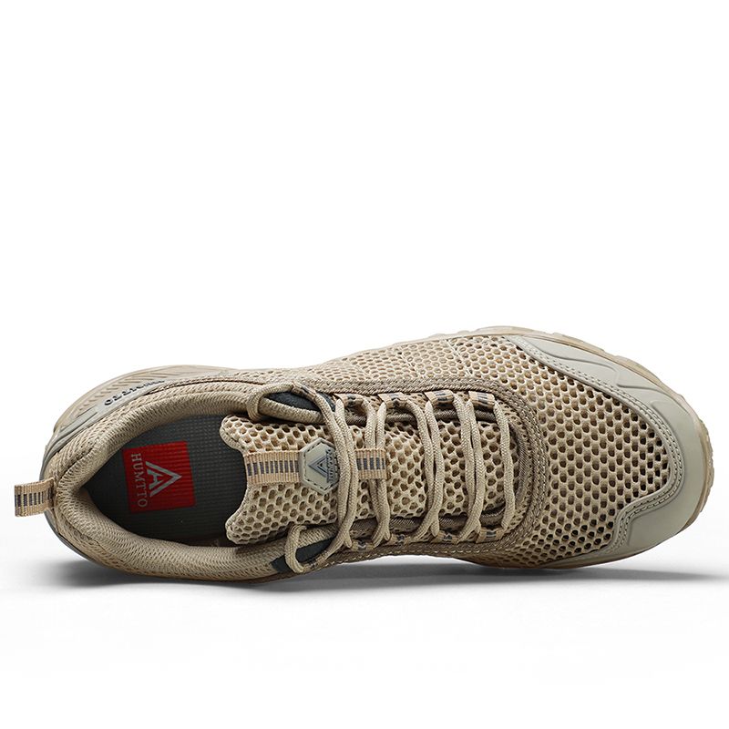 Giày đi rừng Humtto 110571AB cổ thấp mặt lưới thoáng khí mau khô unisex-2