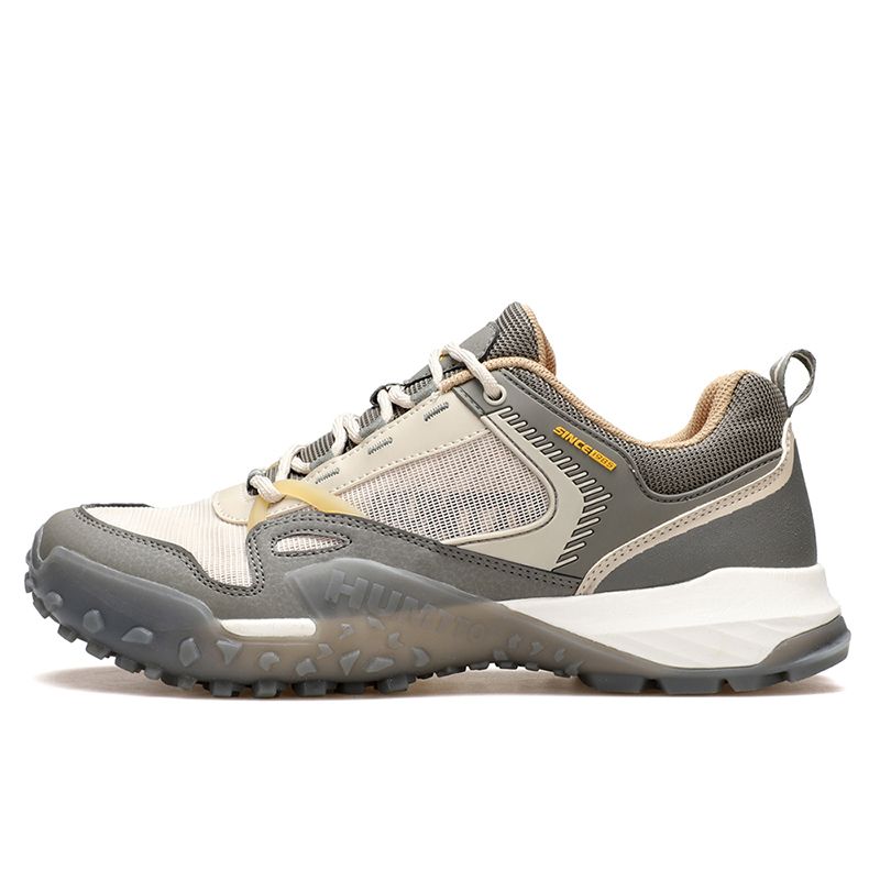 Giày hiking nam Humtto 150294A cổ thấp lưới nhẹ thoáng khí bám dính-1