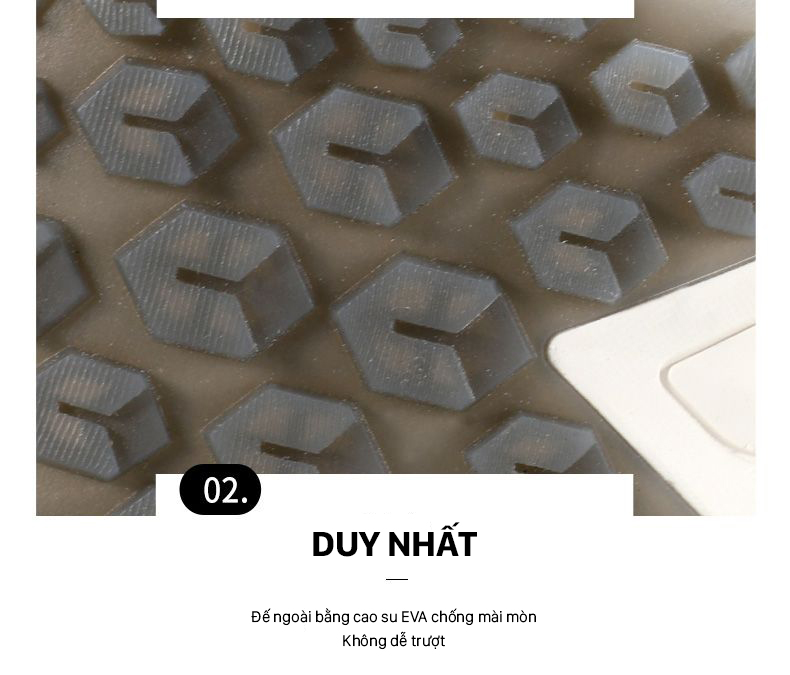 Giày hiking nam Humtto 150294A cổ thấp lưới nhẹ thoáng khí bám dính-20