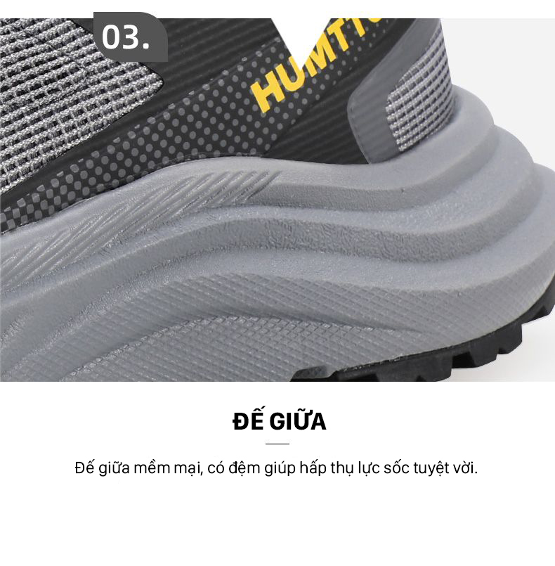 Giày thể thao nam Humtto 350132A chạy bộ mặt lưới thoáng khí nhẹ năng động-23