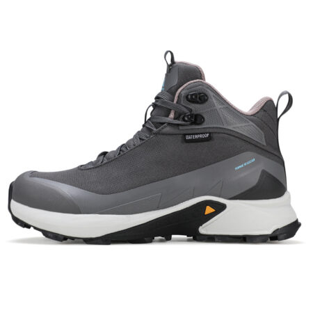 Giày leo núi nữ Humtto 260937B chống nước tuyết cổ cao giữ ấm-1