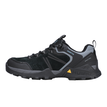 Giày đi phượt nam Humtto 160986A cổ thấp da lộn chống va đập-6