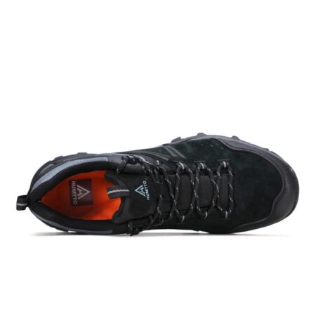 Giày đi phượt nam Humtto 160986A cổ thấp da lộn chống va đập-7