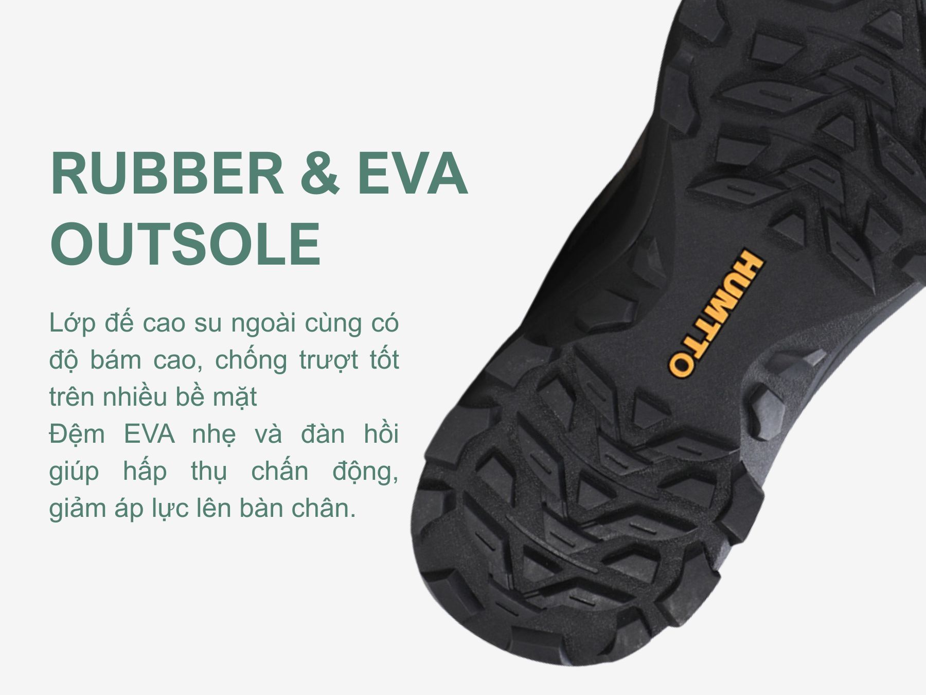 Giày hiking nữ Humtto 160560B cổ thấp lỗ thoáng khí thời trang-14