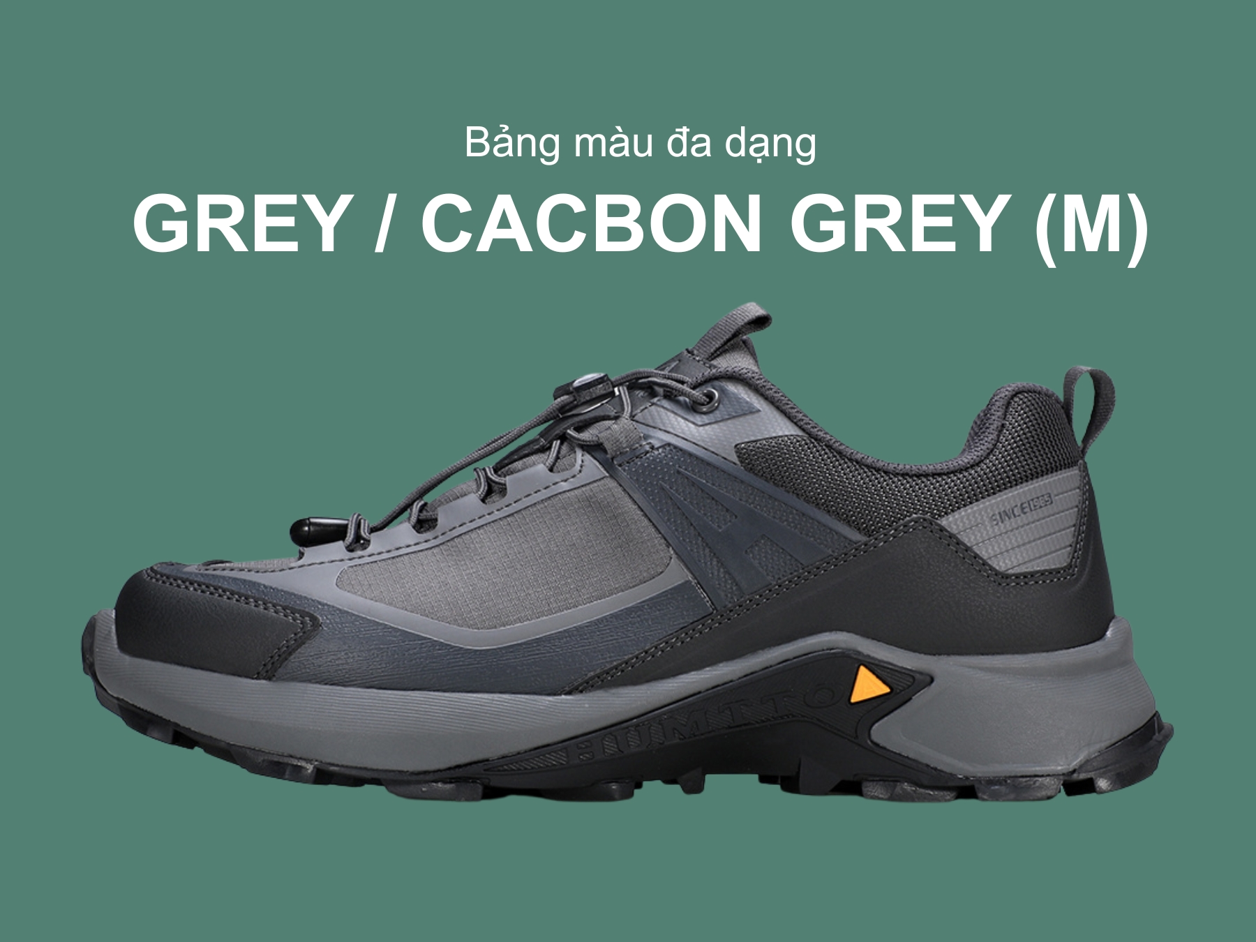 Giày hiking nữ Humtto 160955B cổ thấp dây rút tiện lợi-18