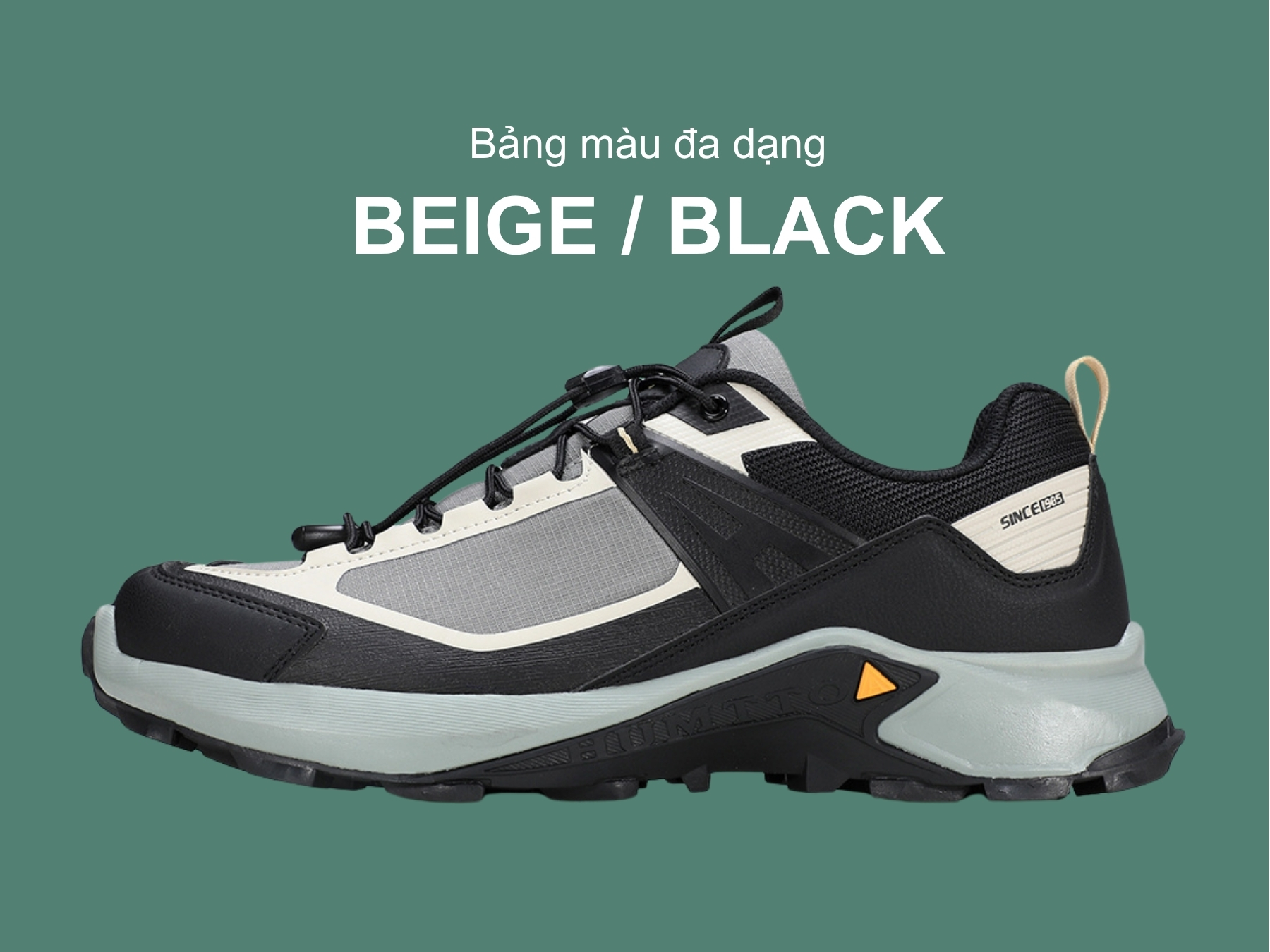 Giày hiking nữ Humtto 160955B cổ thấp dây rút tiện lợi-19