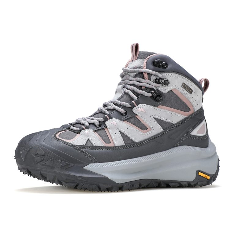 Giày trekking nữ pro Humtto 260996B cổ lửng móc buộc dây-5