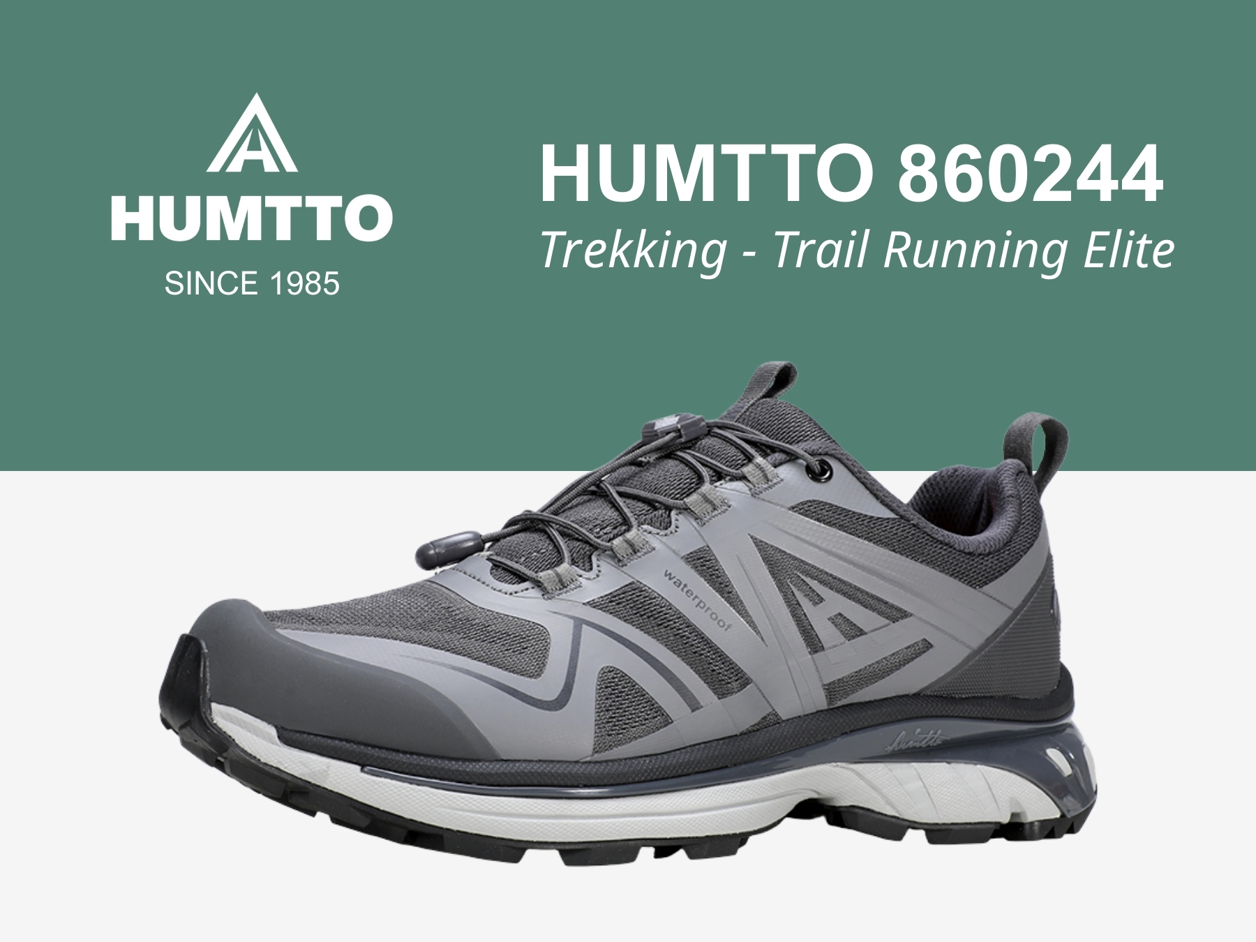 Giày chạy bộ nam Humtto 860244A sports cổ thấp dây rút lưới thoáng khí-11