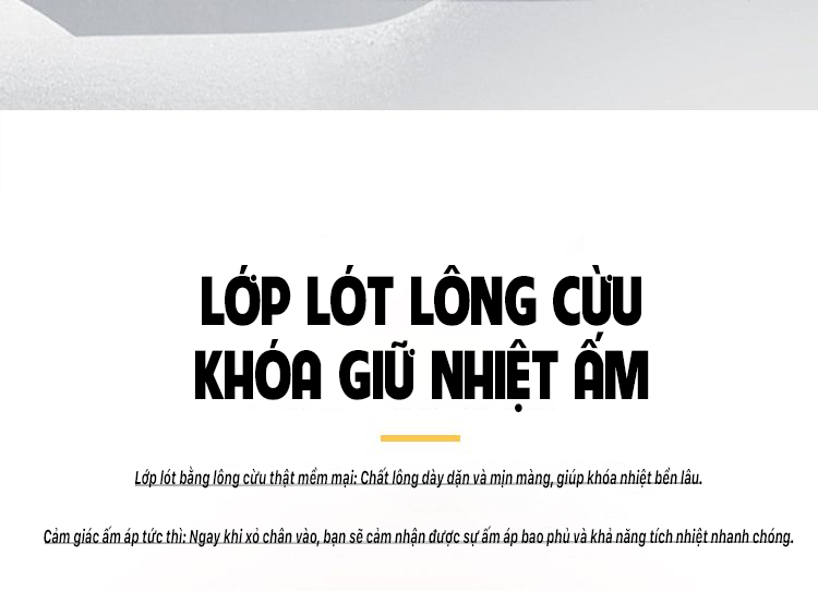 Giày leo núi nam pro Humtto 250864A cổ cao đi tuyết da bò giữ ấm-23