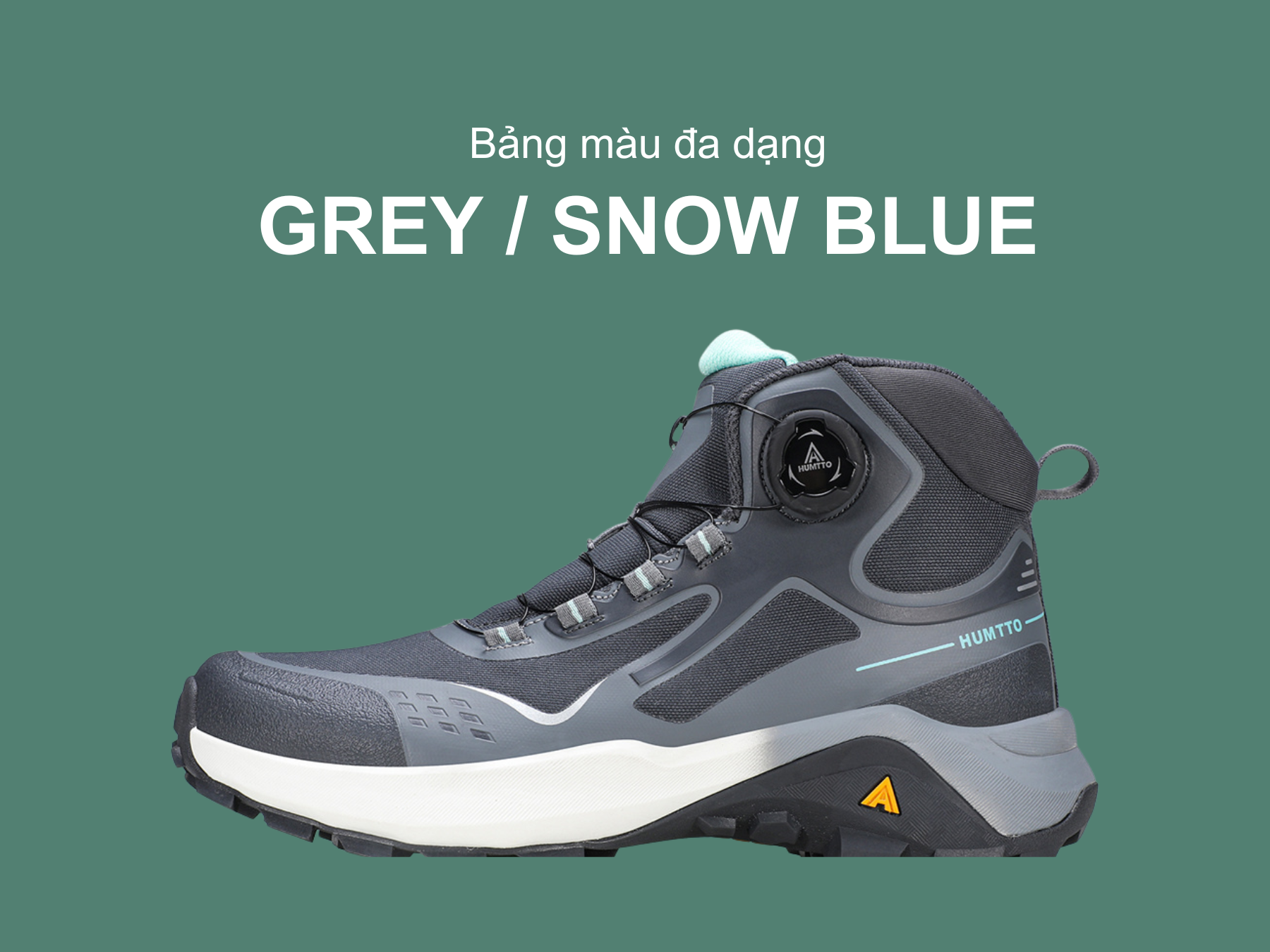 Giày trekking nữ pro Humtto 260920B núm vặn khóa BOA cổ cao đi tuyết-18