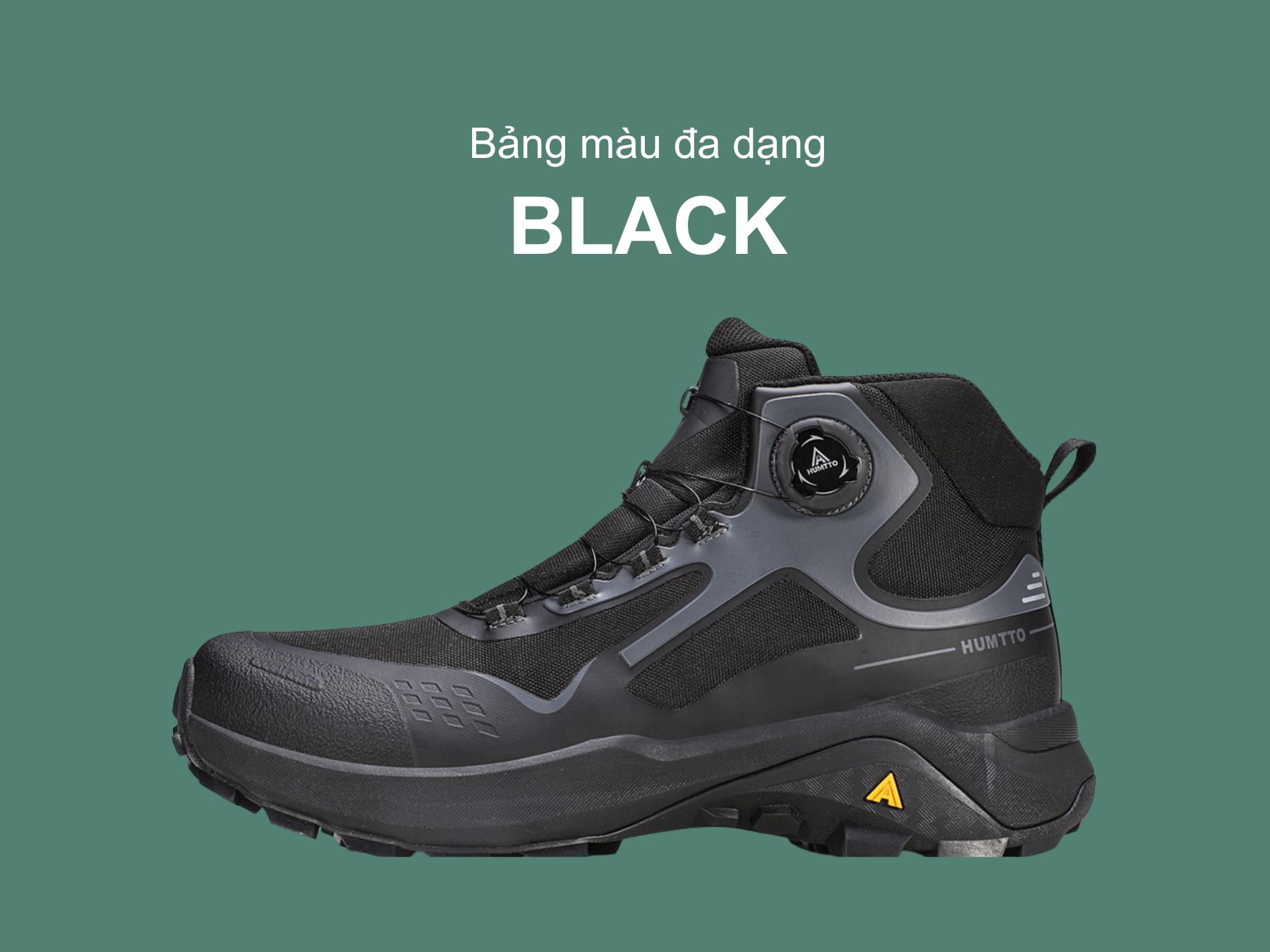 Giày trekking nữ pro Humtto 260920B núm vặn khóa BOA cổ cao đi tuyết-19