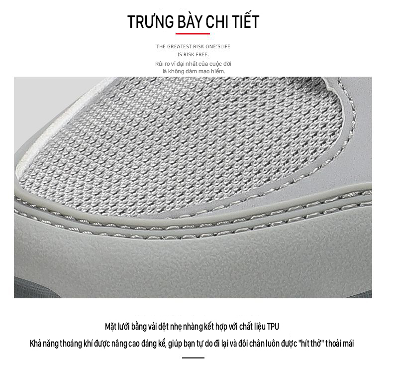 Giày beach sandals nữ Humtto 360651B mặt lưới thoáng khí đi mưa-18