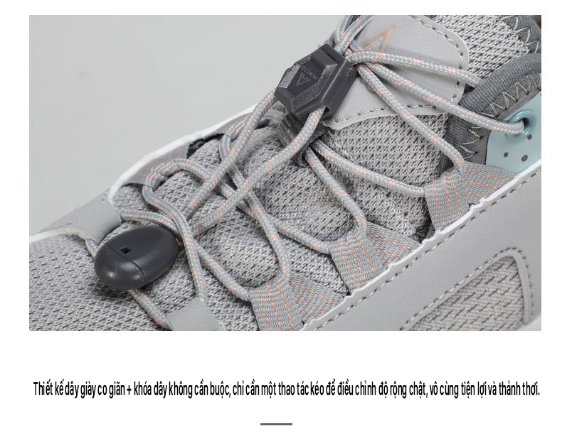 Giày beach sandals nữ Humtto 360651B mặt lưới thoáng khí đi mưa-19