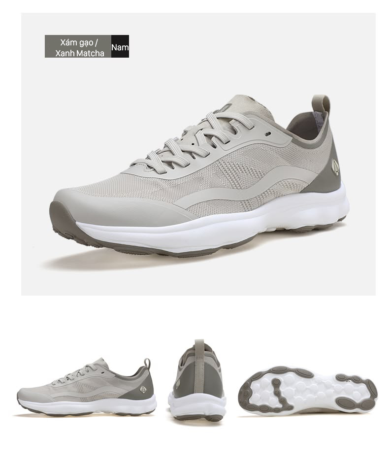 Giày Urban Leisure couple running Humtto 360519AB cổ thấp nhẹ đế trợ lực - Ảnh 10