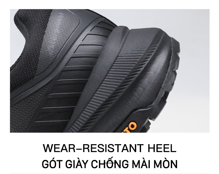 Giày đi phượt nam Humtto 160705A cổ thấp lưới thông khí nhẹ chống nước trượt-13