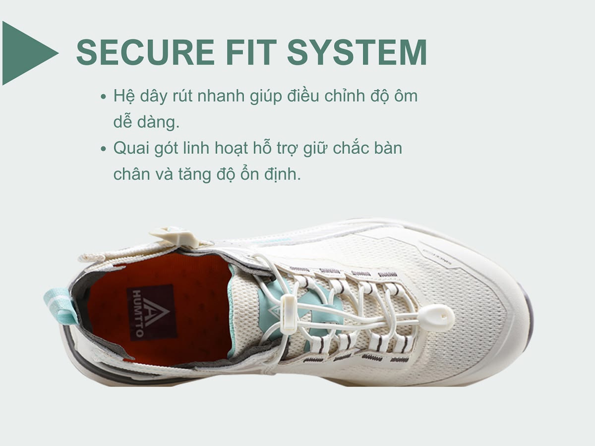 Giày sandals nữ Humtto 670799B lội nước mặt lưới mau khô dây rút tiện lợi-20