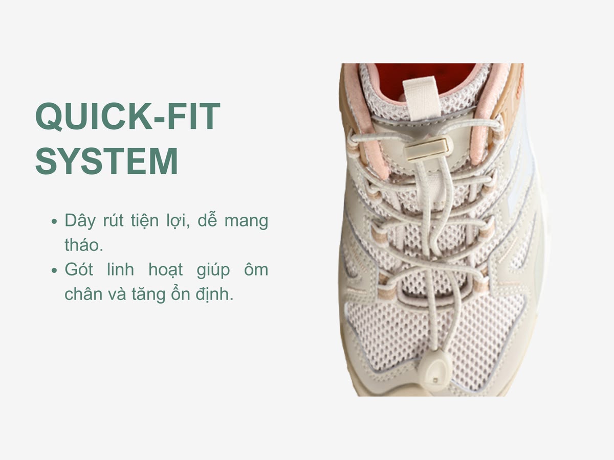 Giày sandals nữ Humtto 670148B trekking đi biển mặt lưới dây rút mau khô-16