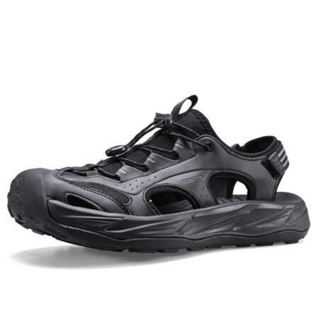 Sandals nam Humtto 771588A leo núi lội nước dây rút Velcro tiện lợi-7