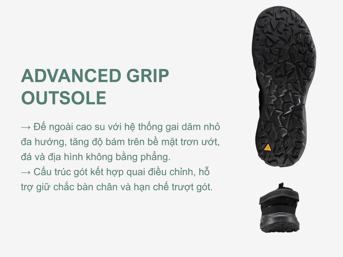 Sandals nam Humtto 670823A lội nước chống trượt dán nhám Velcro tiện lợi-14