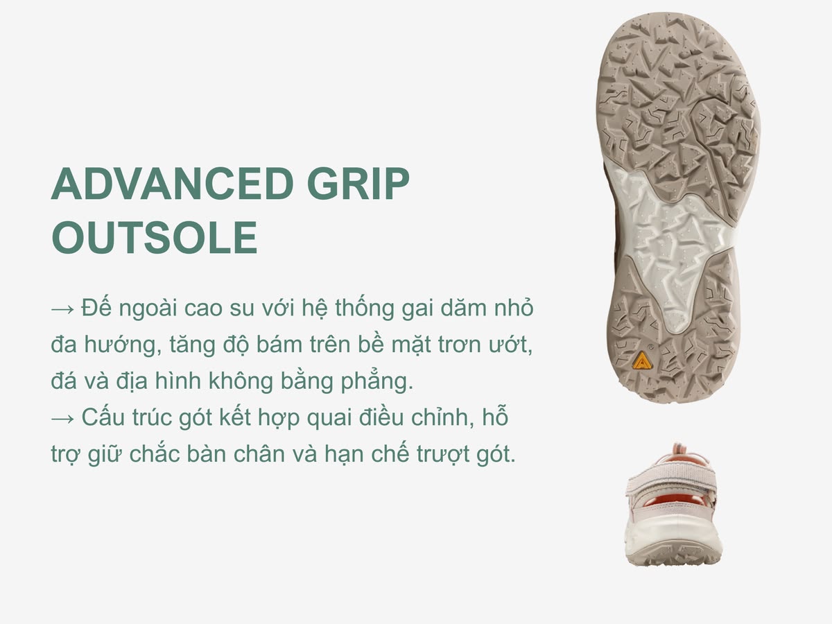  Sandals nữ Humtto 670823B lội nước đế gai chống trượt Velcro tiện lợi-14