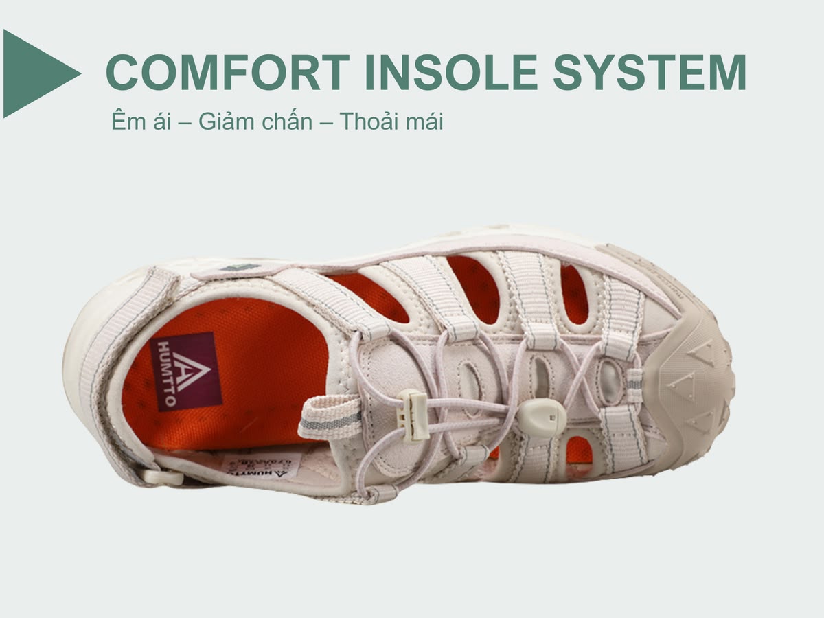  Sandals nữ Humtto 670823B lội nước đế gai chống trượt Velcro tiện lợi-15
