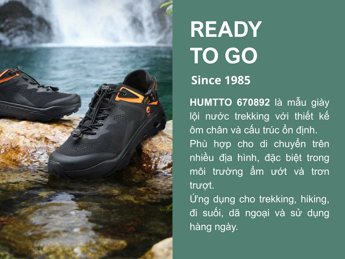 Giày sandals nam Humtto 670892A trekking lội nước dây rút tiện lợi-17