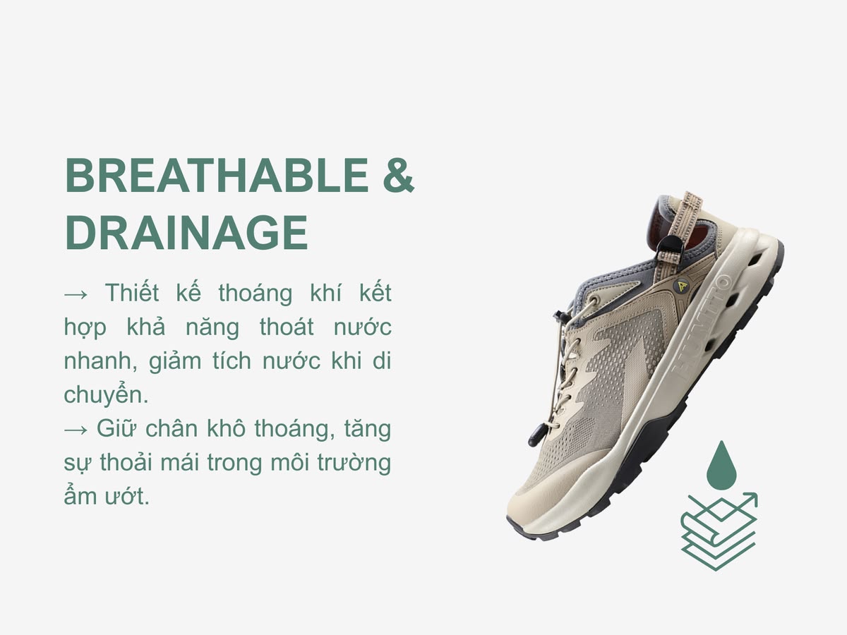Giày sandals nam Humtto 670892A trekking lội nước dây rút tiện lợi-21