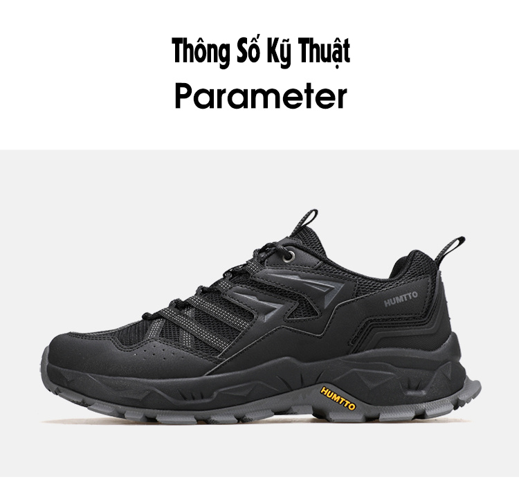 Giày hiking unisex Humtto 160112A dây to chắc mau khô thoáng khí-13